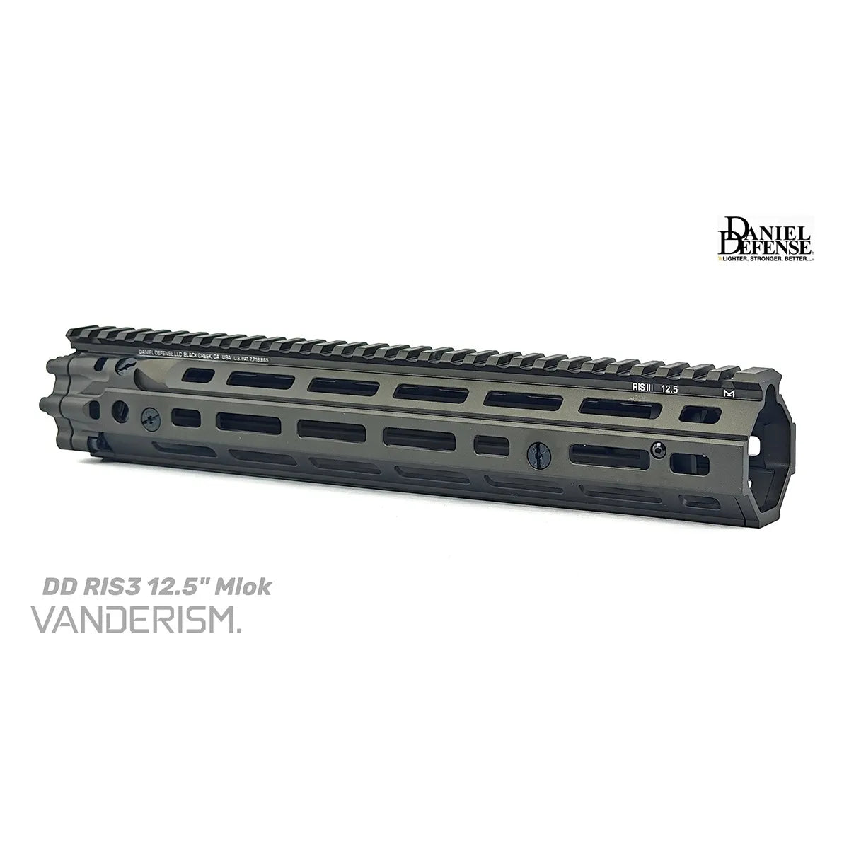DD RIS3 Metal Handguards | Gel Blaster WGG WGB Airsoft (Pre-Order 50 Hari)