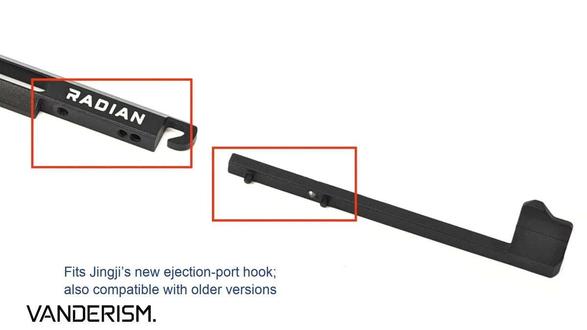 RADIAN CNC Charging Handle for V2 (Pre-Order 50 Hari)