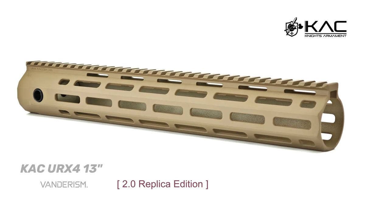 KAC URX4 V2 Metal Handguards | Gel Blaster WGG WGB Airsoft (Pre-Order 50 Hari)
