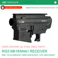 LDT DD RIS3 MK18 / M4A1 CNC 6061T6 Aluminum-Alloy Model Receiver (Pre-Order 50 Hari)