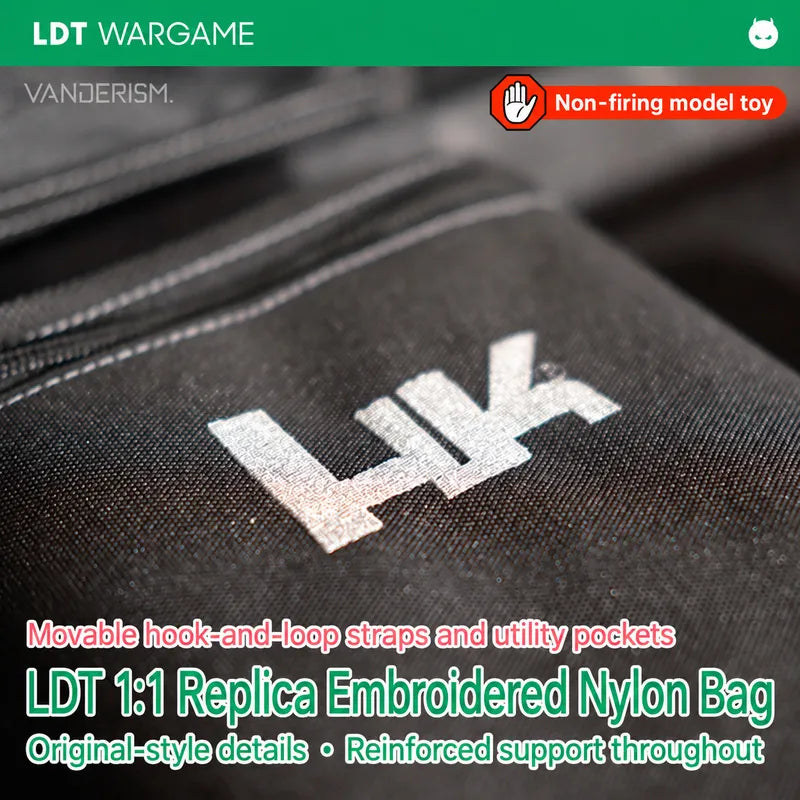 2023 HK 1:1 Replica Firm-Feel Nylon Carry Bag for AR / 416 Toy Models, 78 x 30cm Interior (Pre-Order 50 Hari)