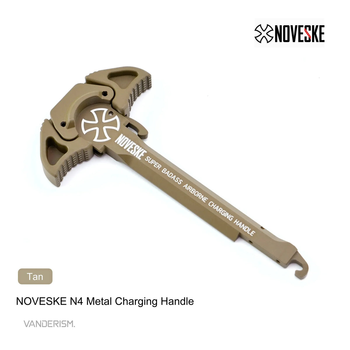 GEISSELE and NOVESKE CNC Charging Handles for V2 (Pre-Order 50 Hari)