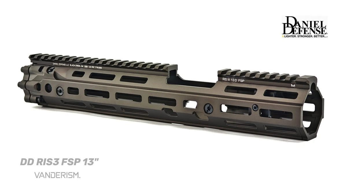 DD MK18 RIS3 FSP Metal Handguards | Gel Blaster WGG WGB Airsoft (Pre-Order 50 Hari)
