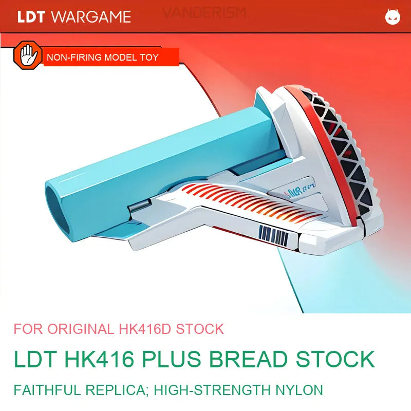 LDT Gen 2 Bread-Style Replica Stock for HK416D / HK416A5 (Pre-Order 50 Hari)