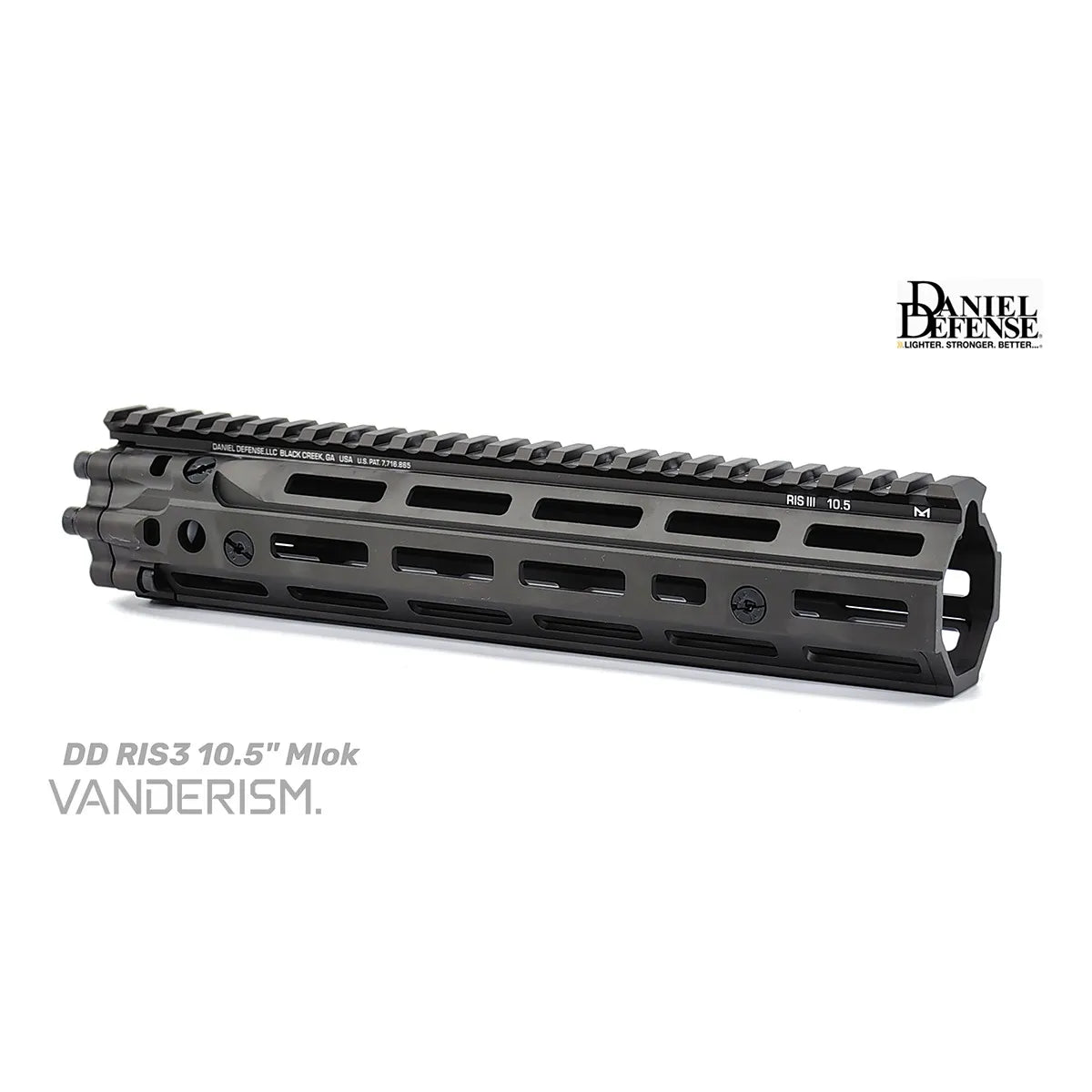 DD RIS3 Metal Handguards | Gel Blaster WGG WGB Airsoft (Pre-Order 50 Hari)