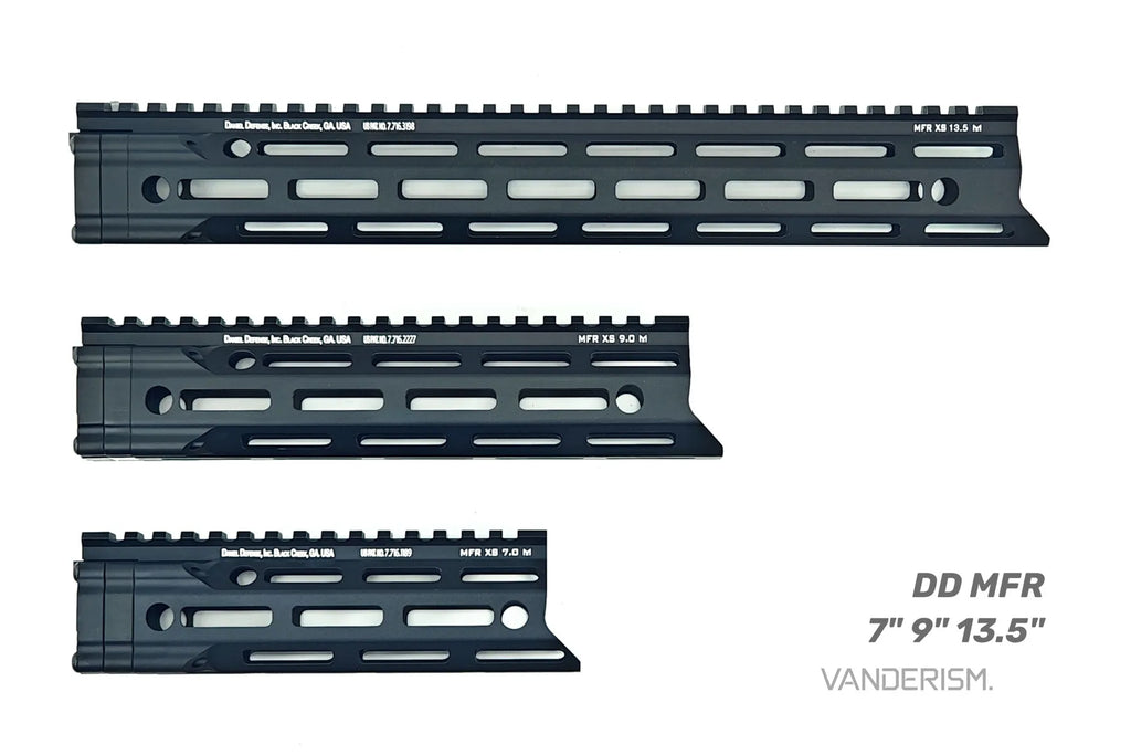 DD MFR Metal Handguards | Gel Blaster WGG WGB Airsoft (Pre-Order 50 Hari)
