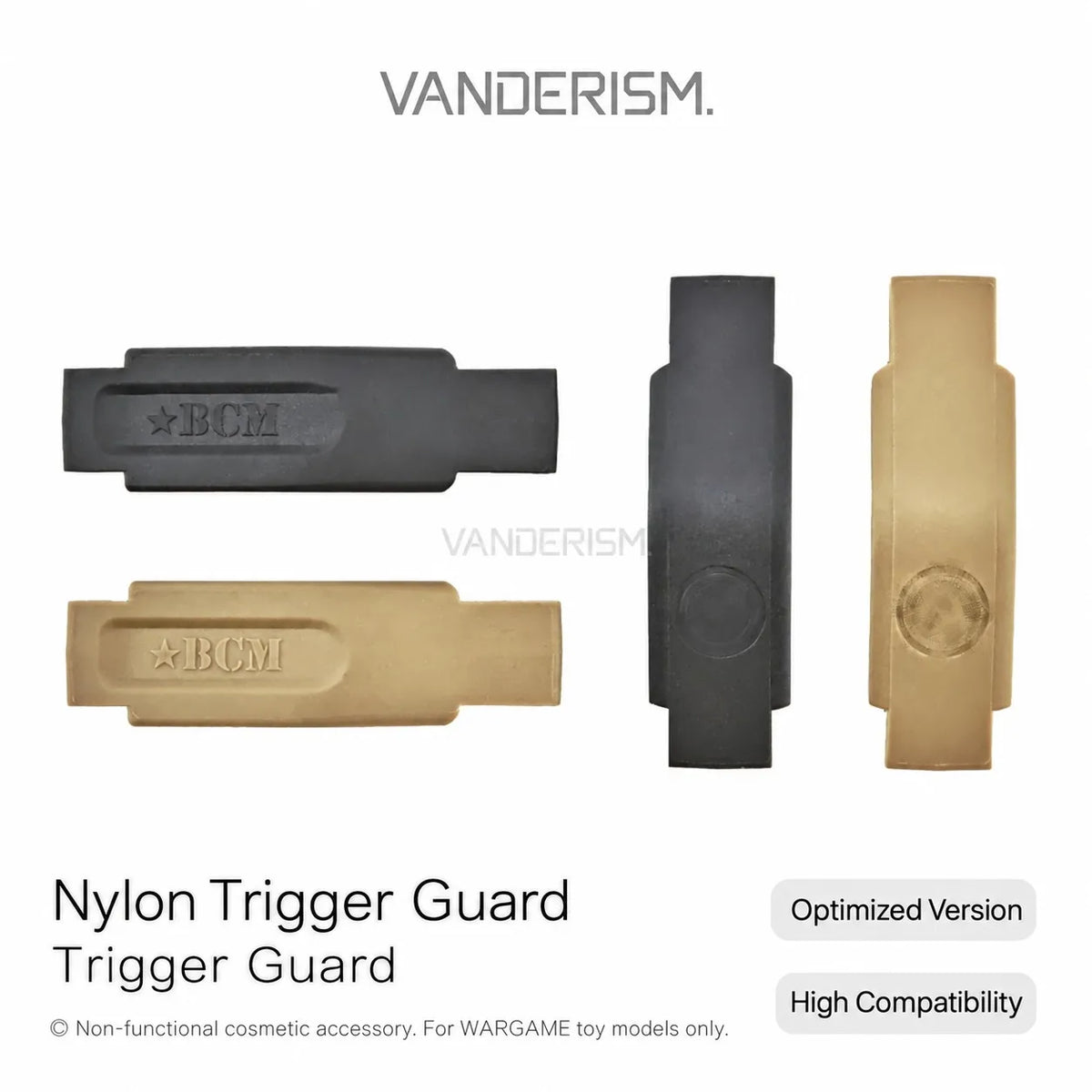 BCM and MGP Nylon Trigger Guards (Pre-Order 50 Hari)