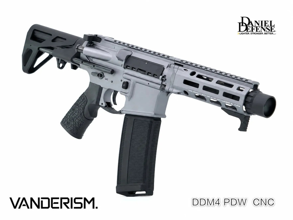 DDM4 PDW CNC Metal Body Kit | Gel Blaster WGG WGB (Pre-Order 50 Hari)