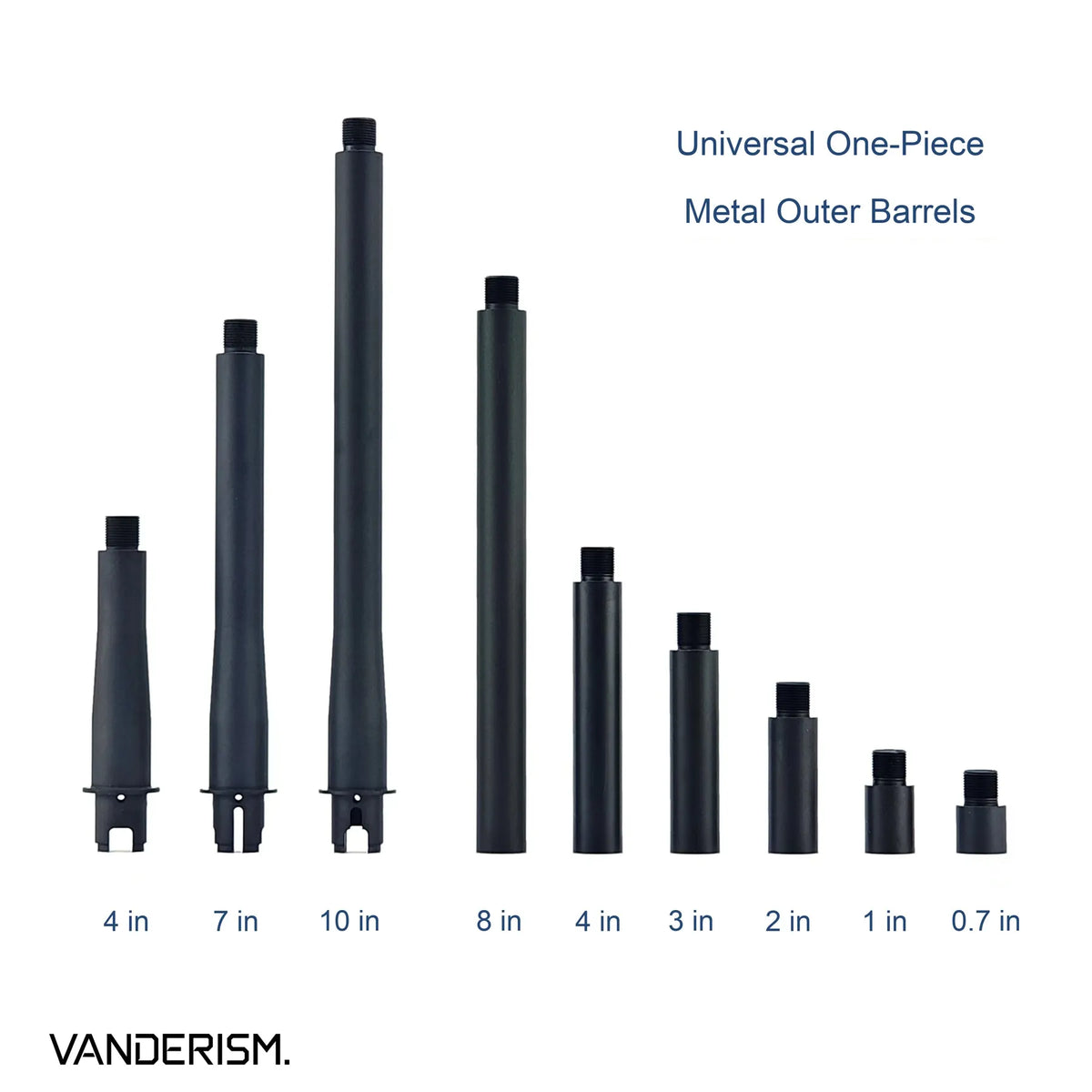 Universal V2 One Piece Outer Barrels 14mm CCW (Pre-Order 50 Hari)