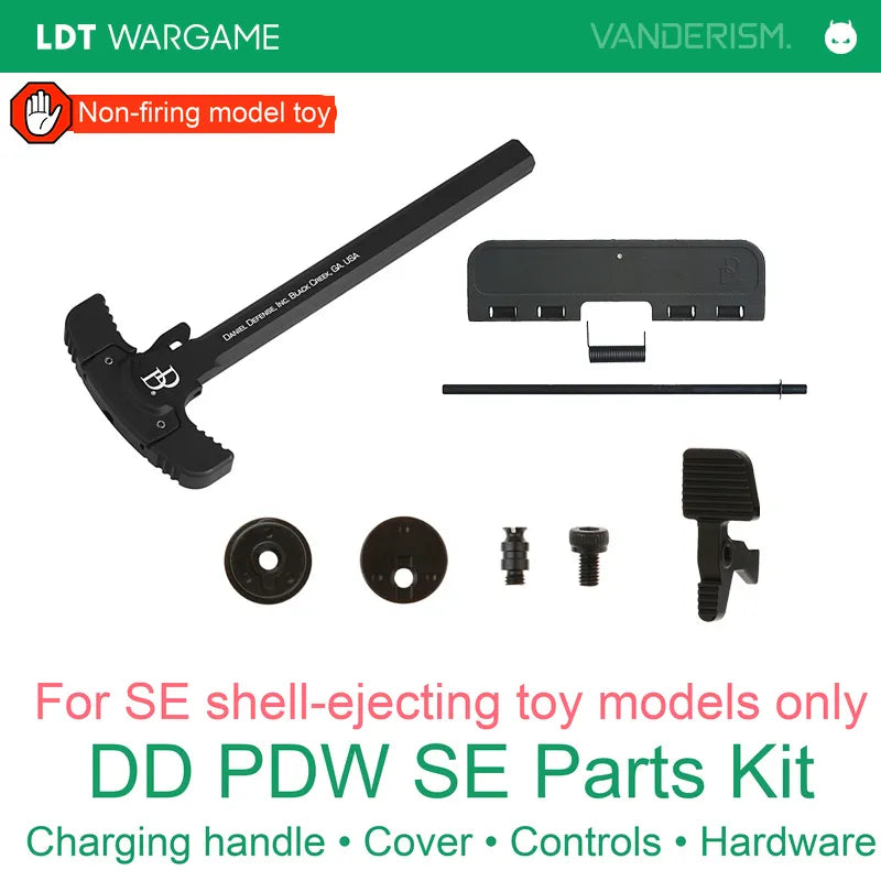 DD PDW SE Shell-Ejecting Toy Model Replacement Parts Pack (Pre-Order 50 Hari)