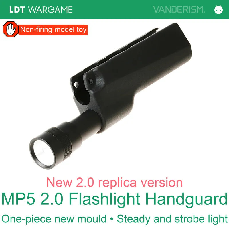 LDT MP5 2.0 Hong Kong Police-Style Replica Flashlight Handguard (Pre-Order 50 Hari)