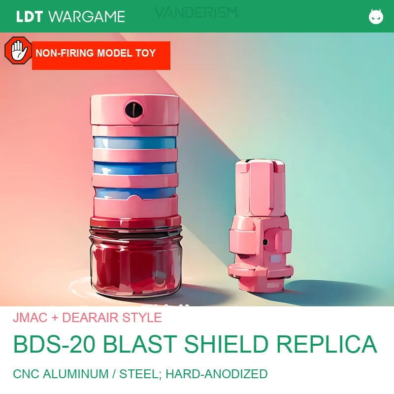 JMAC x DEARAIR BDS-20 Sound-Amplifying Blast-Shield Toy Replica (Pre-Order 50 Hari)