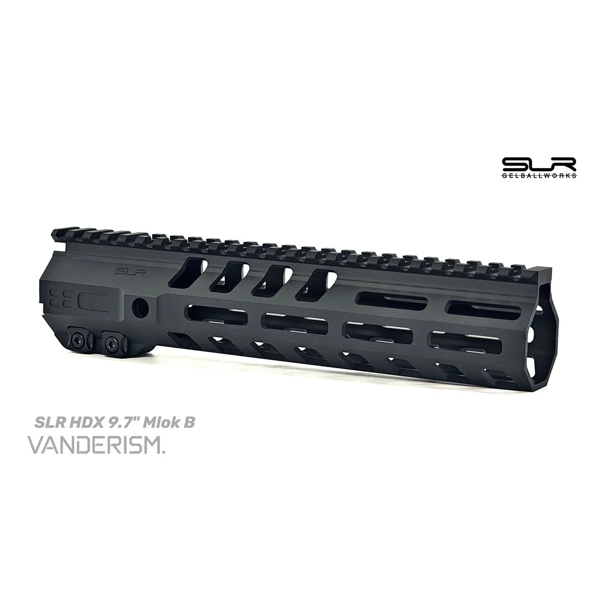 SLR HDX 9.7 Inch Metal Handguard | Gel Blaster WGG WGB Airsoft (Pre-Order 50 Hari)