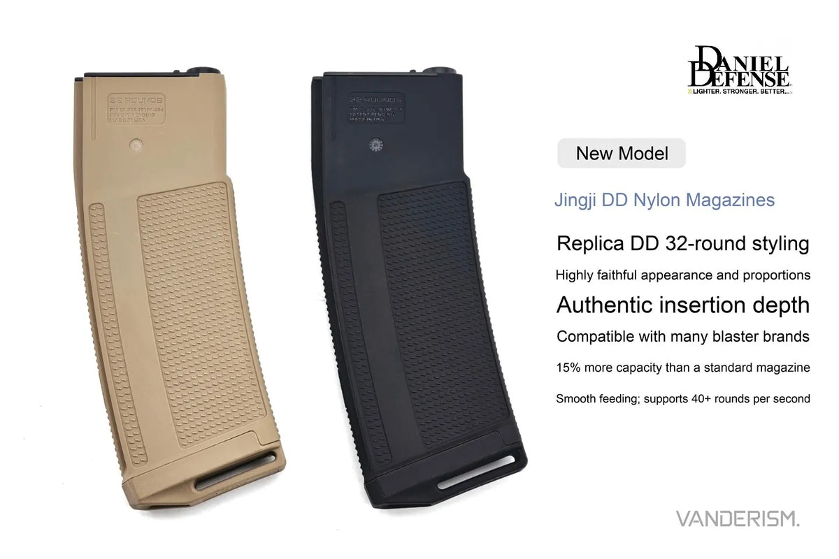 Jingji DD Nylon and Clear Magazines (Pre-Order 50 Hari)