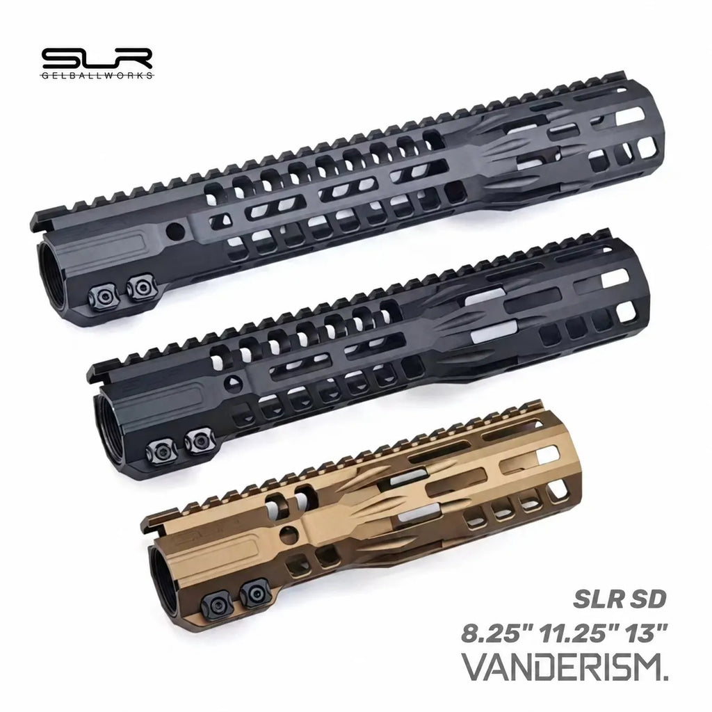 SLR SD Metal Handguards | Gel Blaster WGG WGB Airsoft (Pre-Order 50 Hari)