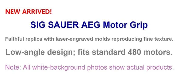 SIG MCX 480 Motor Grip | Gel Blaster WGG WGB (Pre-Order 50 Hari)