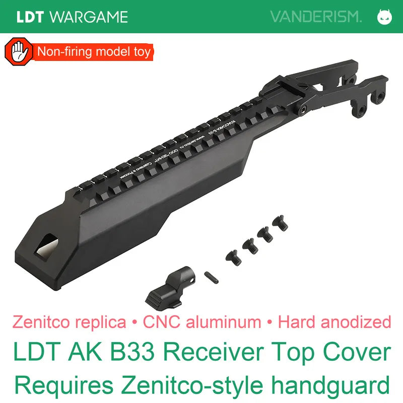 LDT AK Zenitco-Style Toy-Model Accessories: Handguards, Receivers and Stocks (Pre-Order 50 Hari)