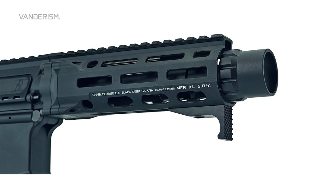 DD MFR XL DDM4 6 Inch Metal Front End Kit | Gel Blaster WGG WGB (Pre-Order 50 Hari)