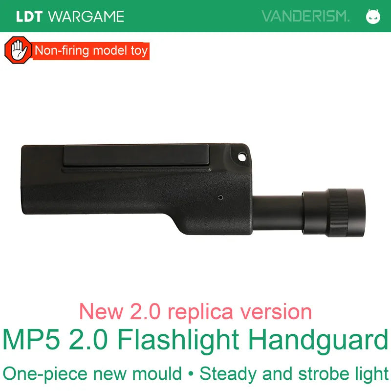 LDT MP5 2.0 Hong Kong Police-Style Replica Flashlight Handguard (Pre-Order 50 Hari)