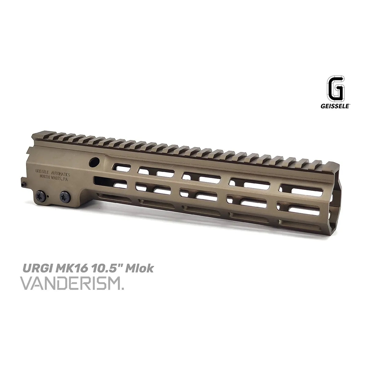 GEISSELE URGI MK16 Metal Handguards | Gel Blaster WGG WGB Airsoft (Pre-Order 50 Hari)