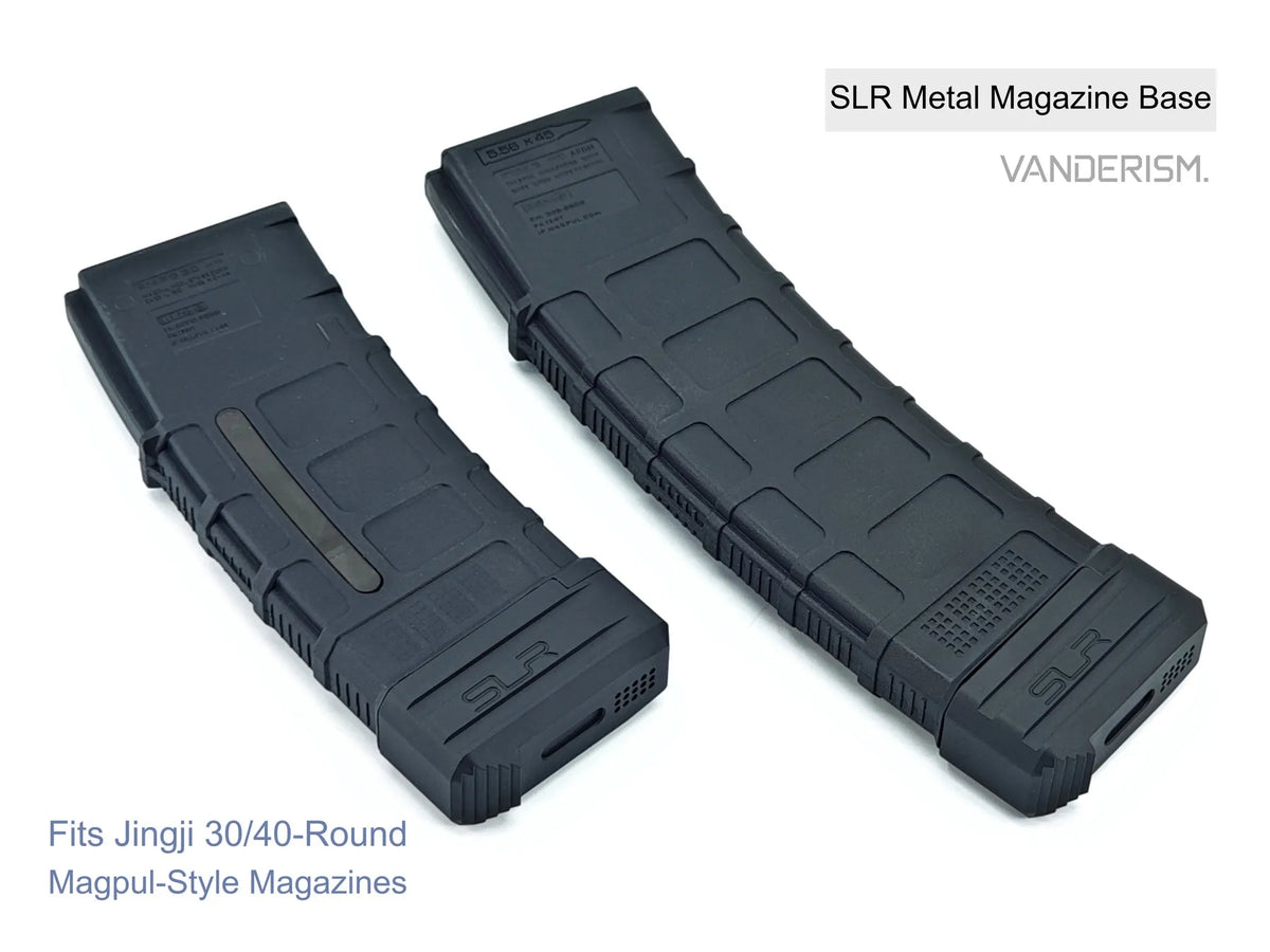 SLR Metal Magazine Baseplates | Gel Blaster WGG WGB (Pre-Order 50 Hari)