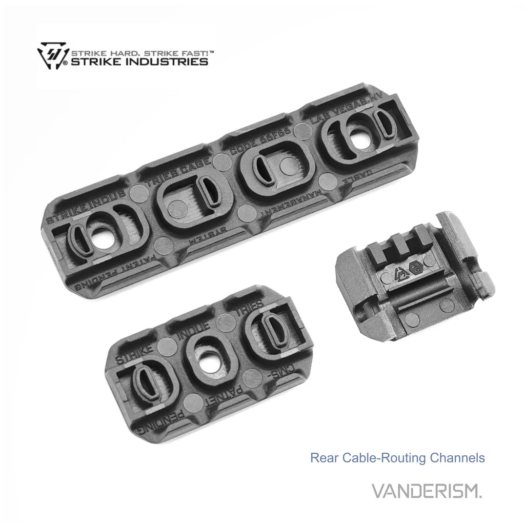 SI Nylon Wire Management Rail Covers (Pre-Order 50 Hari)