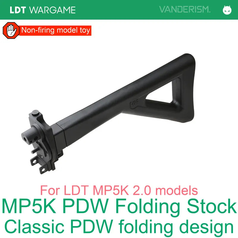 MP5K 2.0 PDW Replica Folding Stock for Toy Models (Pre-Order 50 Hari)