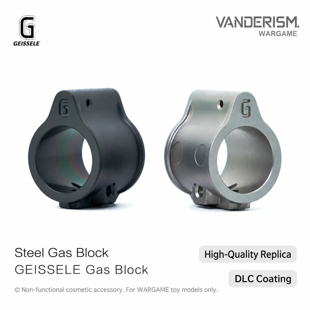 GEISSELE Steel Gas Block | Gel Blaster WGG WGB (Pre-Order 50 Hari)