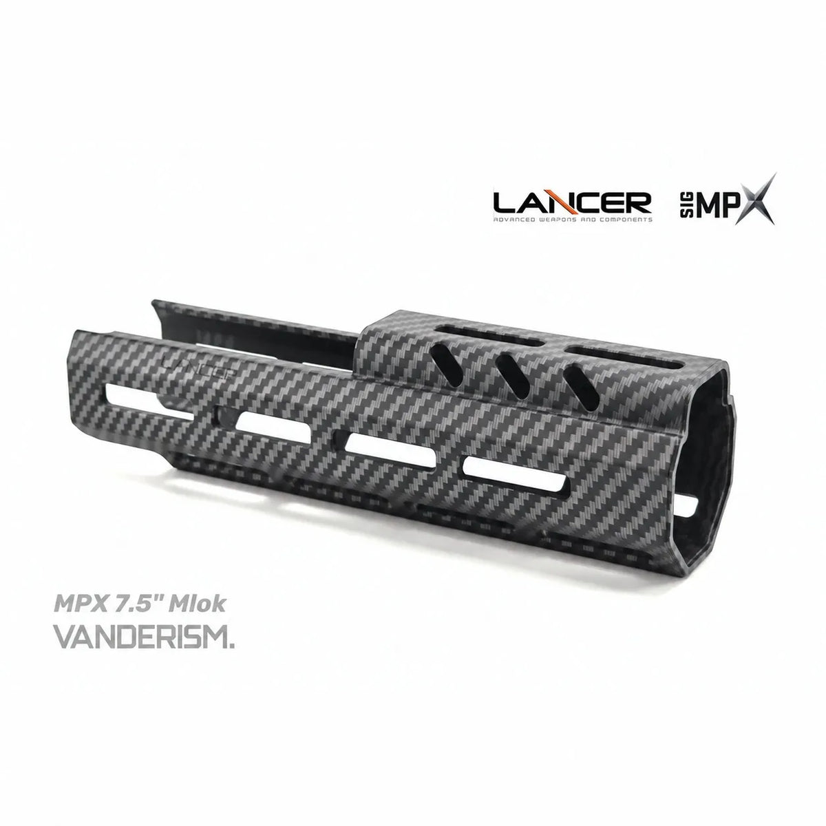 SIG MPX Carbon Fiber and Metal Handguards (Pre-Order 50 Hari)