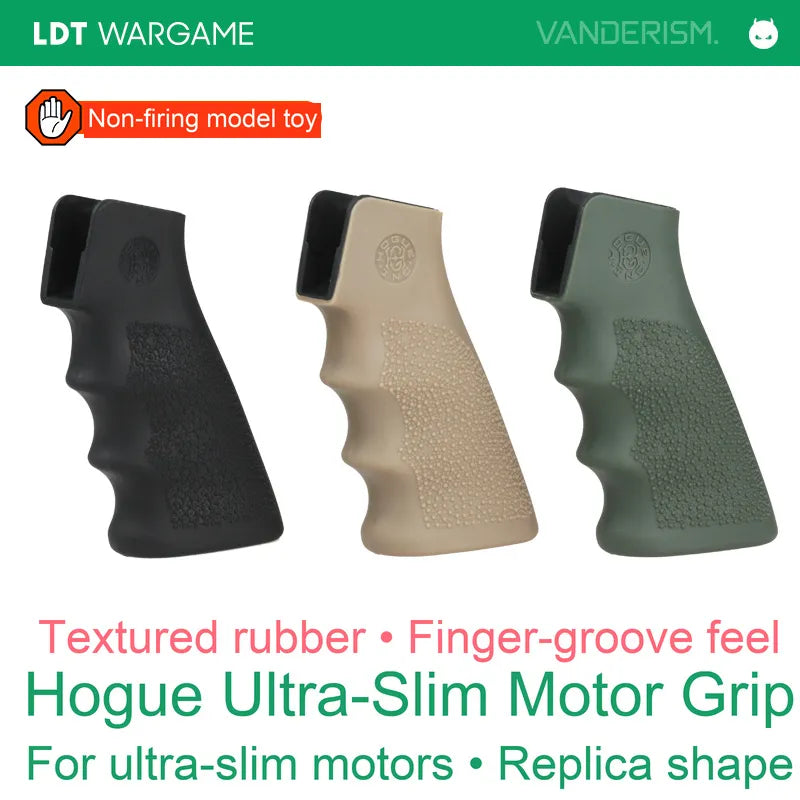 Hogue Rubber-Overmolded Ultra-Slim Motor Grip (2023); Requires Ultra-Slim Motor (Pre-Order 50 Hari)