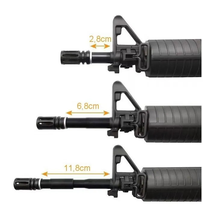 Dimpled 14 Inch Outer Barrel for V2 and ATM (Pre-Order 50 Hari)