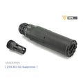 CGS SCI Six Steel Flash Hider and Mock Suppressor Set | Gel Blaster WGG WGB Airsoft (Pre-Order 50 Hari)