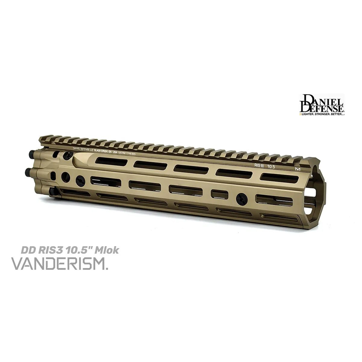 DD RIS3 Metal Handguards | Gel Blaster WGG WGB Airsoft (Pre-Order 50 Hari)
