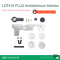 LDT 416Plus Steel Ambidextrous Selector for LDX / SE Toy Models (Pre-Order 50 Hari)