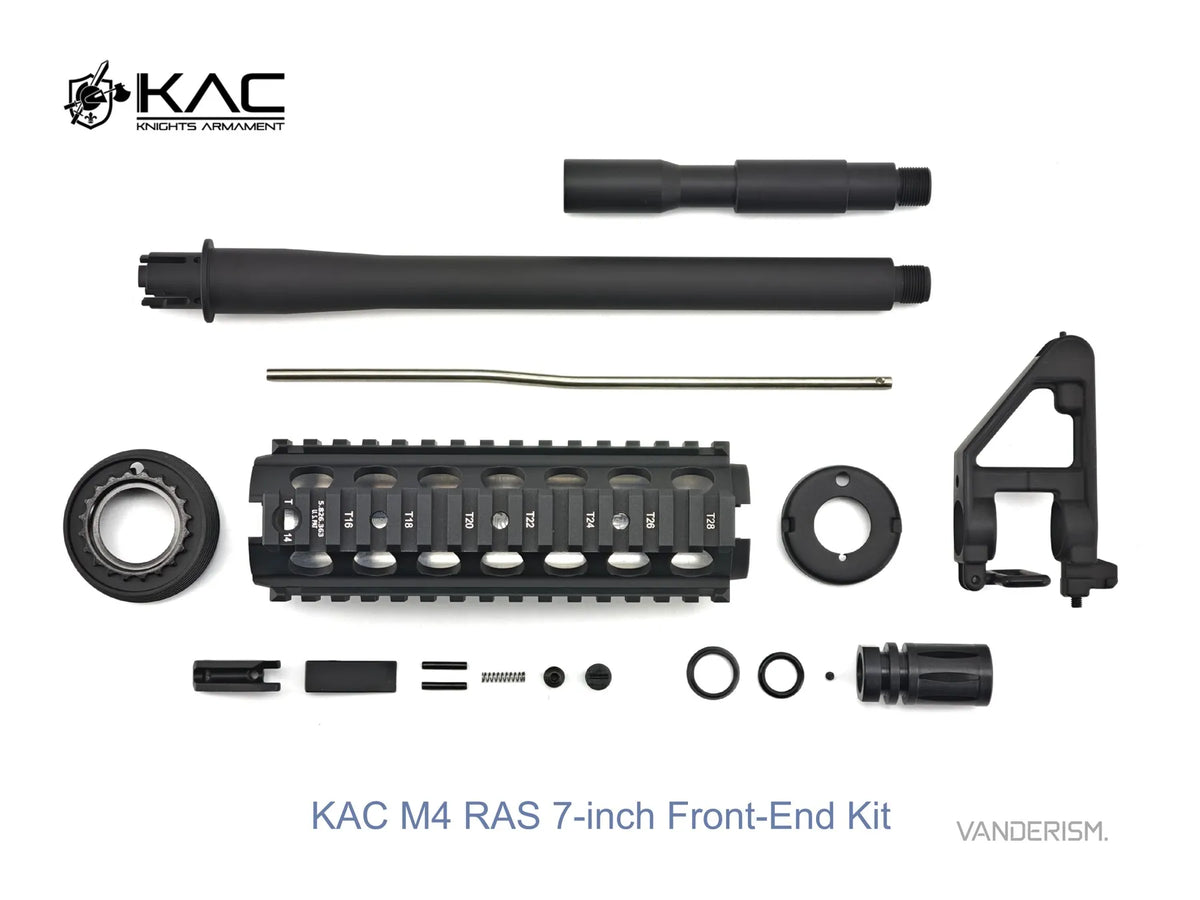 KAC M4 RAS 7 Inch Metal Front End Kit | Gel Blaster WGG WGB (Pre-Order 50 Hari)