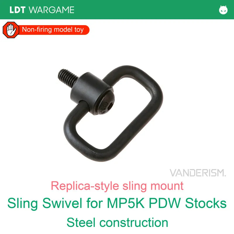 MP5K PDW Replica Steel Stock Sling Loop (Pre-Order 50 Hari)