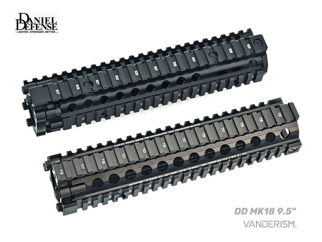 DD MK18 Metal Handguards | Gel Blaster WGG WGB Airsoft (Pre-Order 50 Hari)