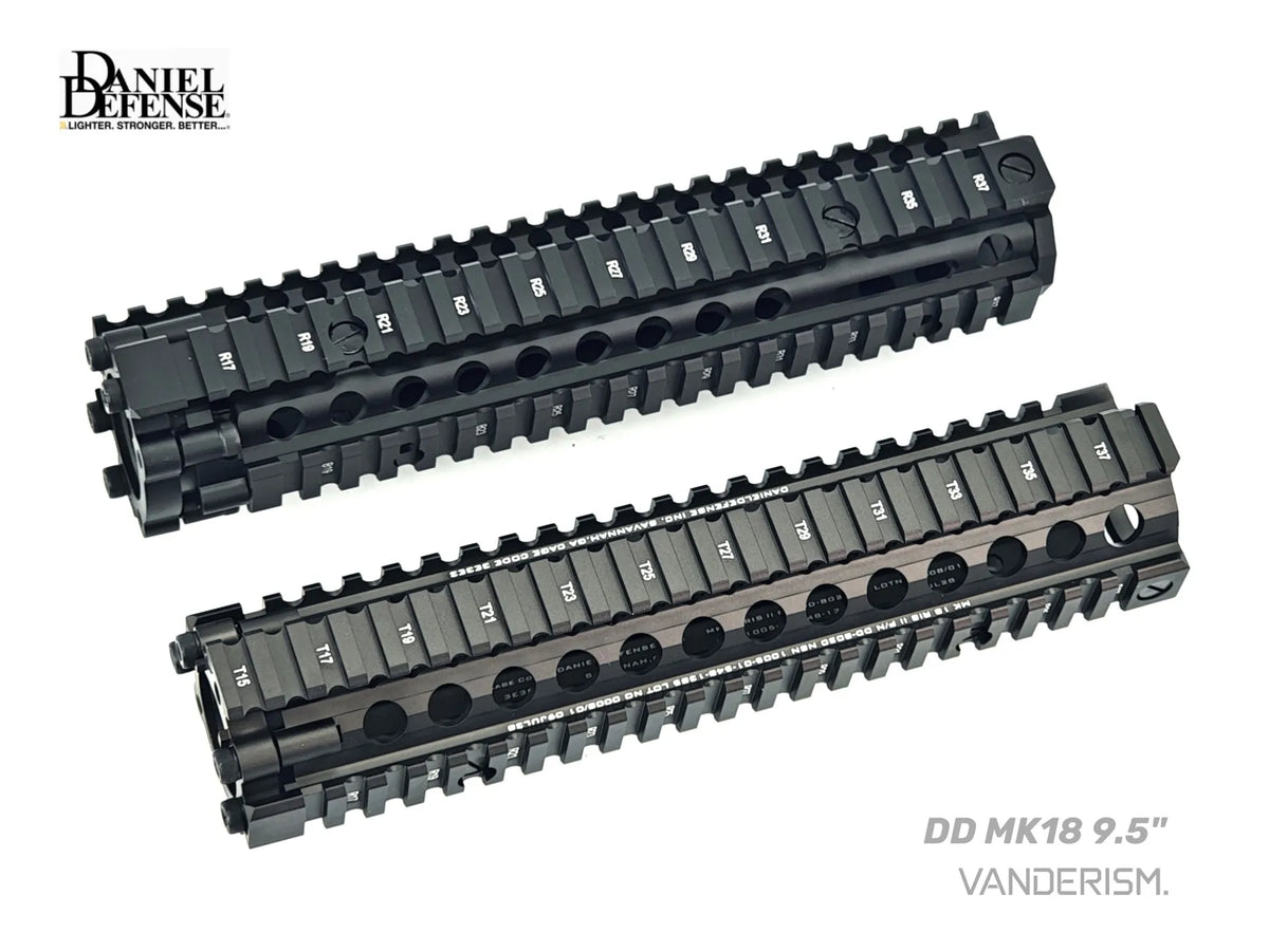 DD MK18 Metal Handguards | Gel Blaster WGG WGB Airsoft (Pre-Order 50 Hari)