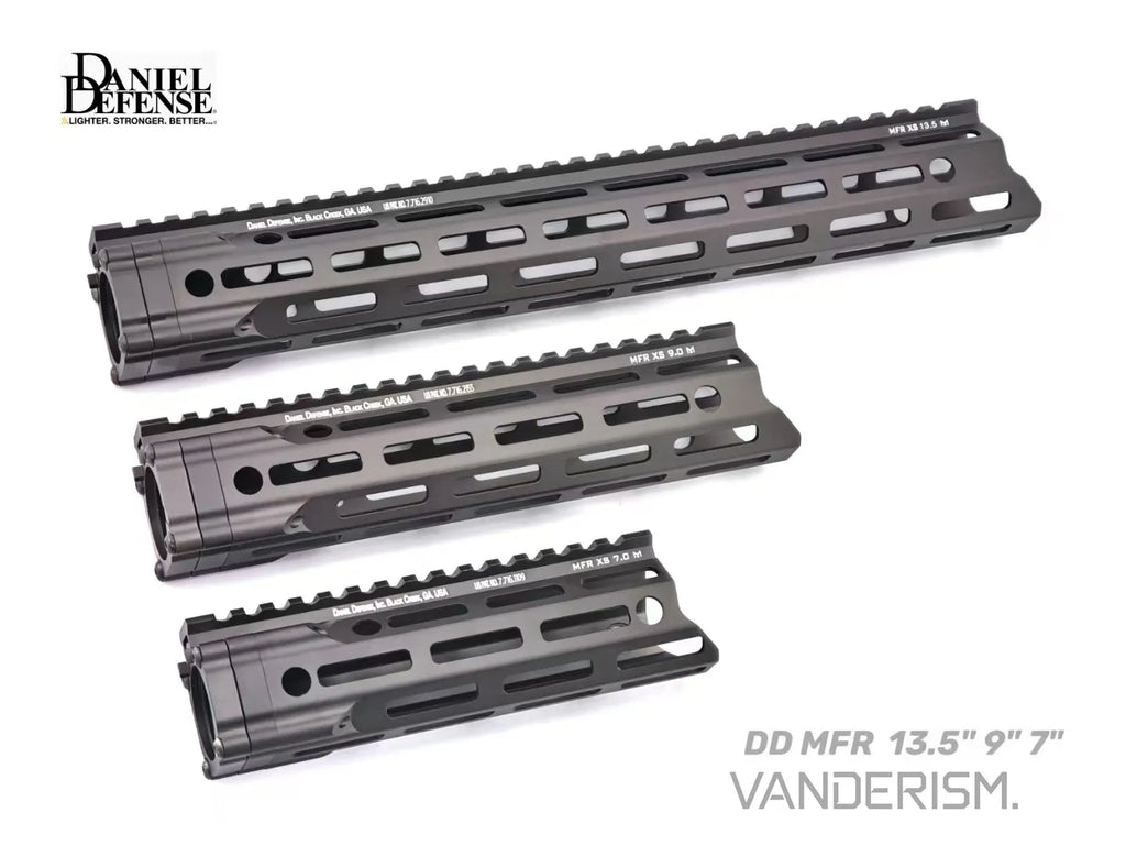 DD MFR Metal Handguards | Gel Blaster WGG WGB Airsoft (Pre-Order 50 Hari)