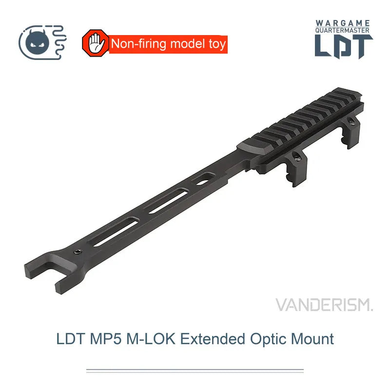 LDT MP5 / MP5K MI Metal MLOK Optic Mount (Pre-Order 50 Hari)