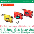 LDT416Plus Steel Replica Decorative Gas Block / Tube for 416D and 416C (Pre-Order 50 Hari)