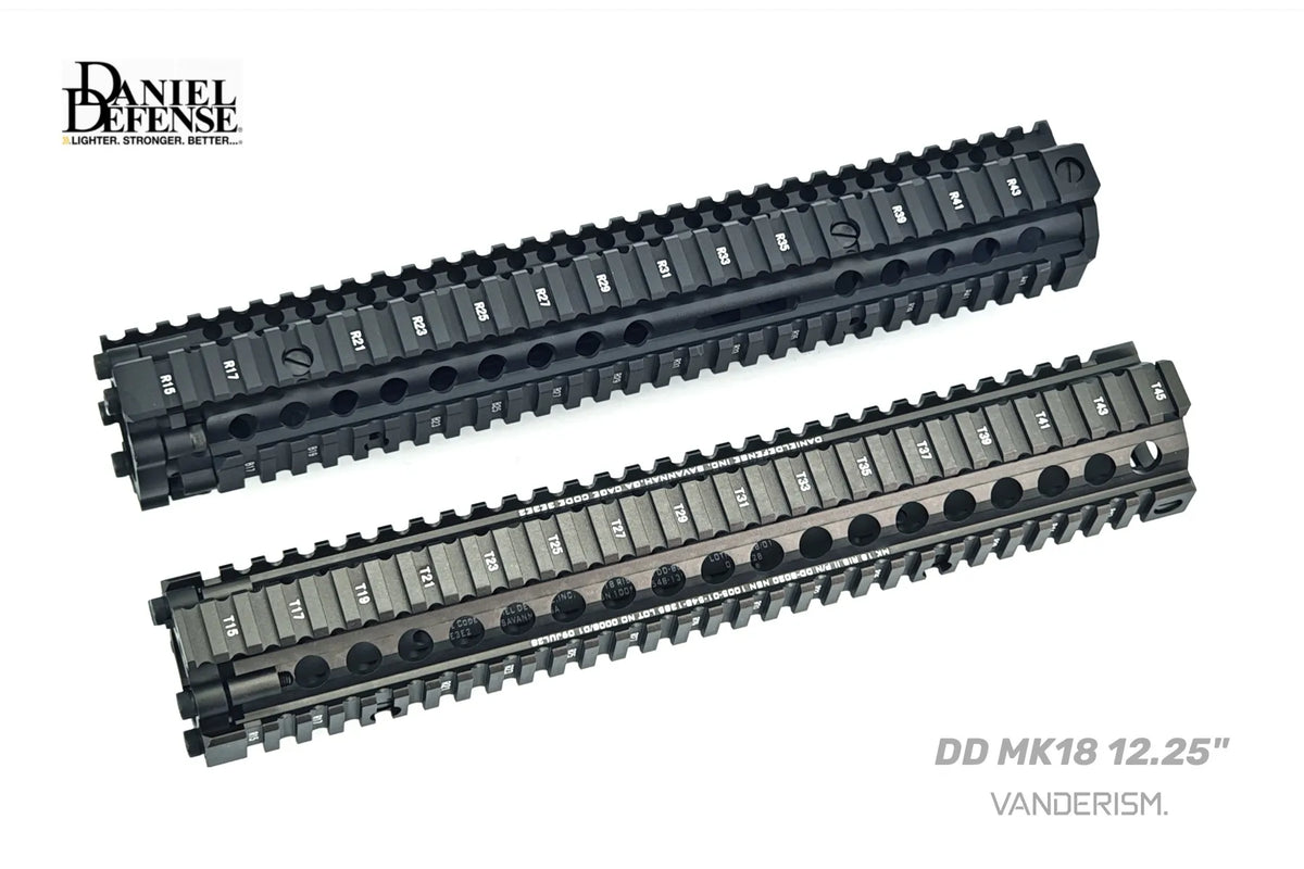 DD MK18 Metal Handguards | Gel Blaster WGG WGB Airsoft (Pre-Order 50 Hari)