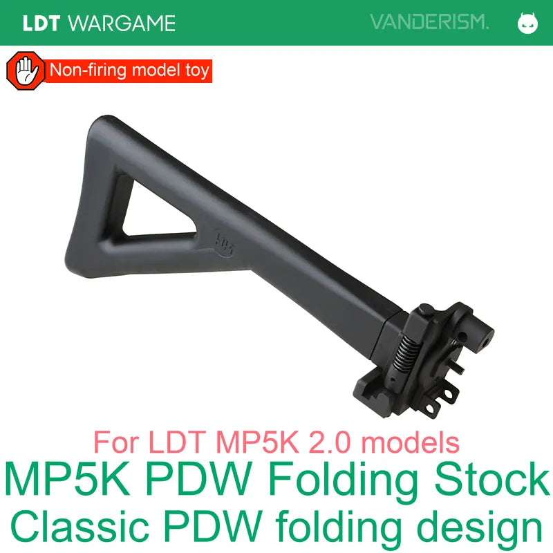 MP5K 2.0 PDW Replica Folding Stock for Toy Models (Pre-Order 50 Hari)