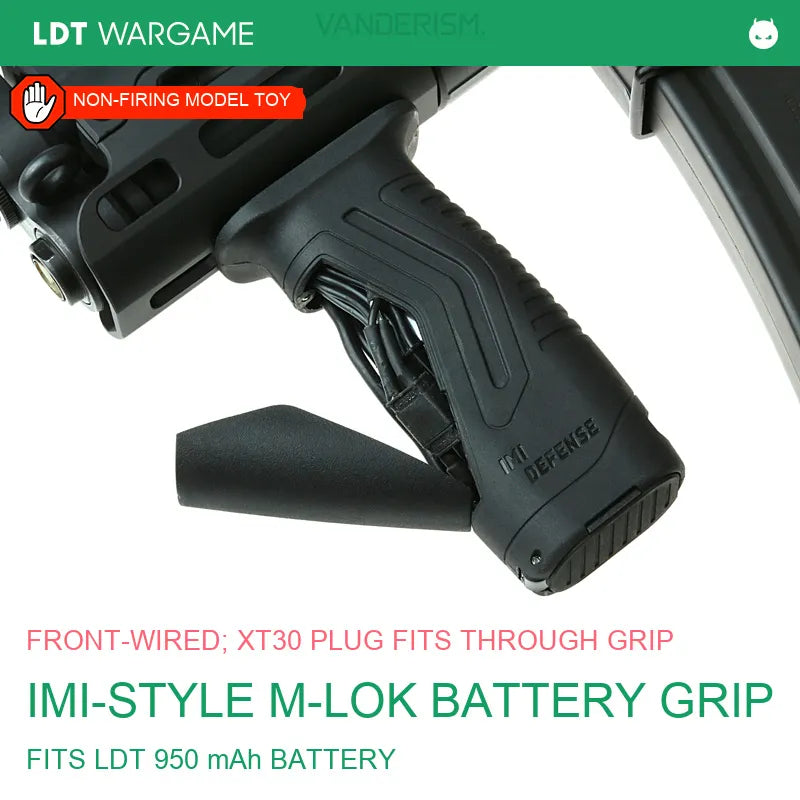 LDT MP5 MI 2.0 Asymmetric CNC MLOK Replica Handguard (Pre-Order 50 Hari)