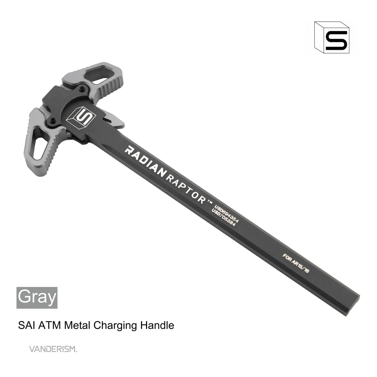 RADIAN SLR SAI Charging Handles for ATM | Gel Blaster WGG WGB (Pre-Order 50 Hari)