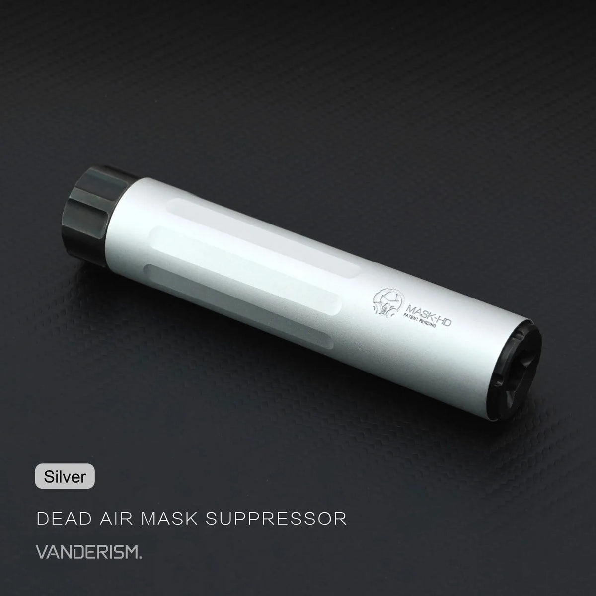 DEAD AIR MASK Steel Mock Suppressor | Gel Blaster WGG WGB Airsoft (Pre-Order 50 Hari)