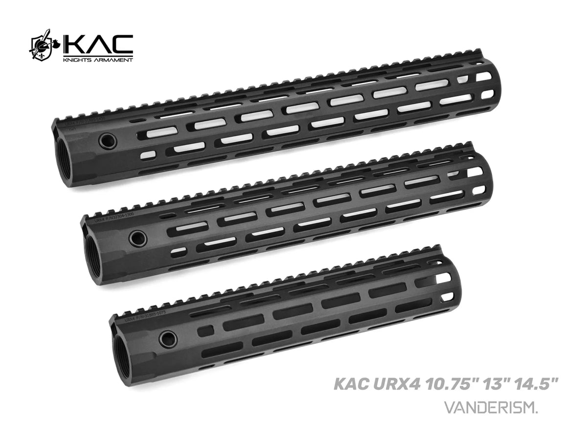 KAC URX4 V2 Metal Handguards | Gel Blaster WGG WGB Airsoft (Pre-Order 50 Hari)