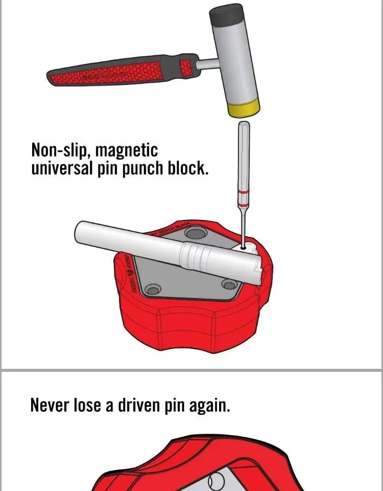 Magnetic Bench Block and Parts Tray | Perlengkapan Gel Blaster WGG (Pre-Order 50 Hari)