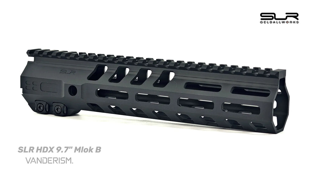 SLR HDX 9.7 Inch Metal Handguard | Gel Blaster WGG WGB Airsoft (Pre-Order 50 Hari)