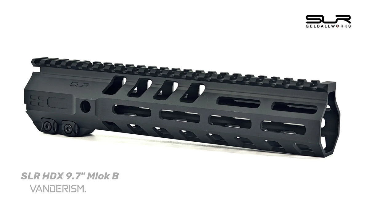 SLR HDX 9.7 Inch Metal Handguard | Gel Blaster WGG WGB Airsoft (Pre-Order 50 Hari)